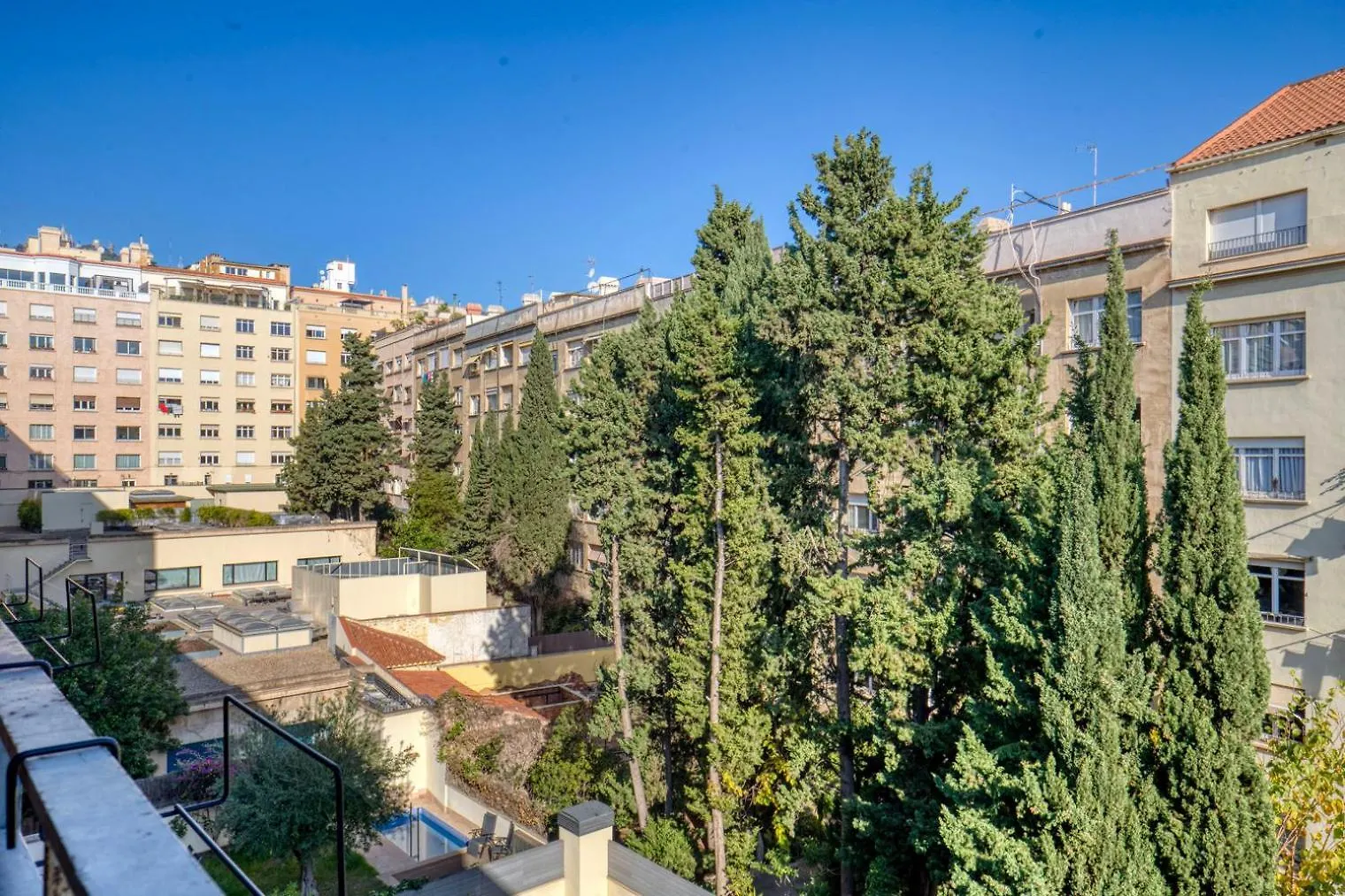 ברצלונה Blueground La Bonanova Doorman Rooftop Pool Bcn-115 דירה