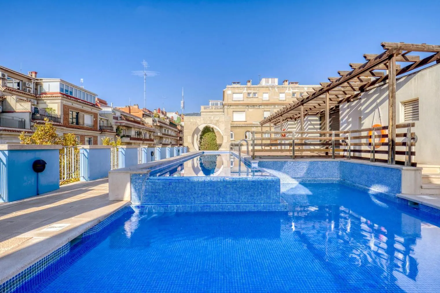ברצלונה Blueground La Bonanova Doorman Rooftop Pool Bcn-115